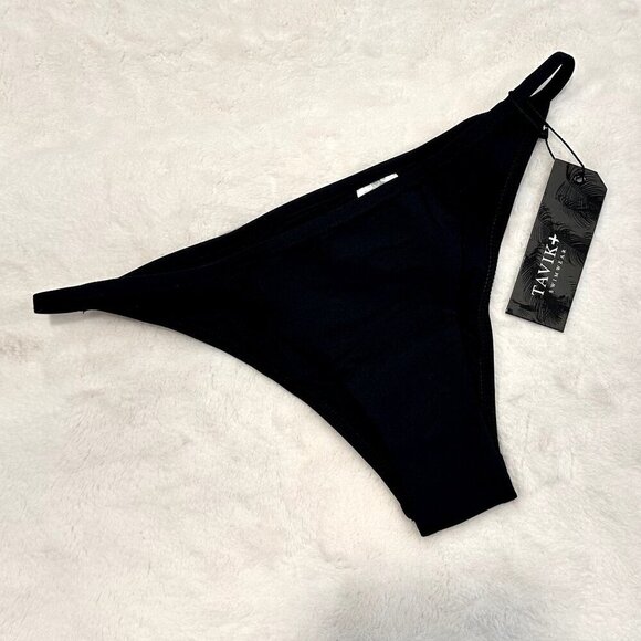 NWT Tavik Antic Moderate Swim Bottom in Black - Extra Small - Picture 2 of 8